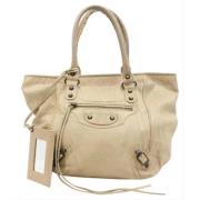 Tweedehands handtas Balenciaga Vintage , Beige , Dames