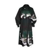 Pre-owned Cotton dresses Dries van Noten Pre-owned , Multicolor , Dame...