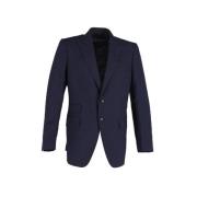 Pre-owned Wool outerwear Tom Ford Pre-owned , Blue , Dames