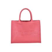 Pre-owned Leather dior-bags Dior Vintage , Pink , Dames