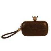 Pre-owned Leather clutches Alexander McQueen Pre-owned , Black , Dames