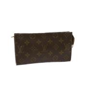 Pre-owned Canvas wallets Louis Vuitton Vintage , Brown , Dames