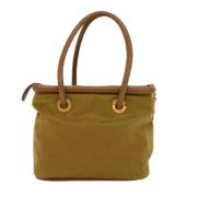 Tweedehands Groene Canvas Celine Schoudertas Celine Vintage , Green , ...