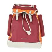 Pre-owned Nylon shoulder-bags Burberry Vintage , Red , Dames