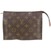 Tweedehands koppeling Louis Vuitton Vintage , Brown , Dames