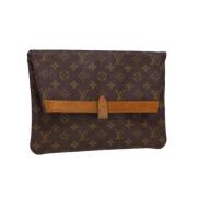 Pre-owned Canvas louis-vuitton-bags Louis Vuitton Vintage , Brown , Da...