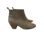 Pre-owned Suede boots Isabel Marant Pre-owned , Beige , Dames