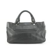 Preated lederen celine-bags Celine Vintage , Black , Dames