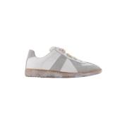 Pre-owned Leather sneakers Maison Margiela Pre-owned , White , Dames