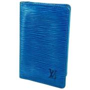 Tweedehands portemonnees Louis Vuitton Vintage , Blue , Dames