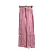 Pre-owned Fabric bottoms Jacquemus Pre-owned , Pink , Dames