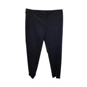 Pre-owned Cotton bottoms Armani Pre-owned , Black , Dames