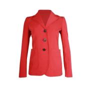 Pre-owned Polyester outerwear Prada Vintage , Red , Dames