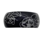 Pre-owned Fabric bracelets Chanel Vintage , Black , Dames