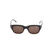 Pre-owned Acetate sunglasses Tom Ford Pre-owned , Brown , Dames