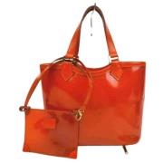 Tweedehands handtas Louis Vuitton Vintage , Red , Dames