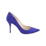 Pre-owned Suede heels Sophia Webster Pre-owned , Blue , Dames