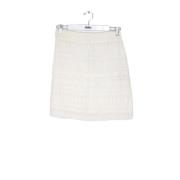 Pre-owned Fabric bottoms Isabel Marant Pre-owned , White , Dames