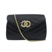 Tweedehands Schoudertas Chanel Vintage , Black , Dames