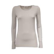 Lange Mouw T-Shirt Le Tricot Perugia , Gray , Dames