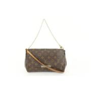 Vintage Schoudertas Louis Vuitton Vintage , Brown , Dames