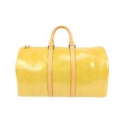 Tweedehands handtas Louis Vuitton Vintage , Yellow , Dames