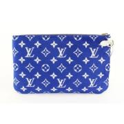 Tweedehands koppeling Louis Vuitton Vintage , Blue , Dames