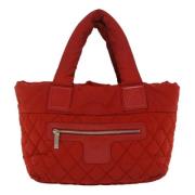 Pre-owned Fabric handbags Chanel Vintage , Red , Dames