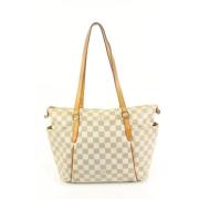 Pre-owned Draagtas Louis Vuitton Vintage , Beige , Dames