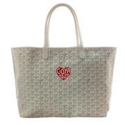 Tweedehands Witleren Goyard Tote Goyard Vintage , White , Dames