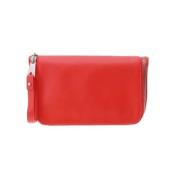 Pre-owned Leather handbags Bottega Veneta Vintage , Red , Unisex