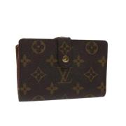 Pre-owned Canvas wallets Louis Vuitton Vintage , Brown , Dames