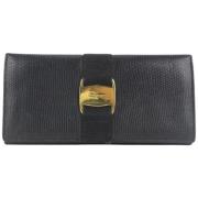 Tweedehands portefeuilles Salvatore Ferragamo Pre-owned , Black , Dame...