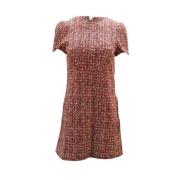 Pre-owned Cotton dresses Alexander McQueen Pre-owned , Red , Dames