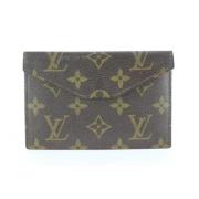 Tweedehands portemonnees Louis Vuitton Vintage , Brown , Dames