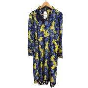 Pre-owned Polyester dresses Balenciaga Vintage , Blue , Dames