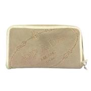 Tweedehands portemonnees Prada Vintage , Beige , Dames