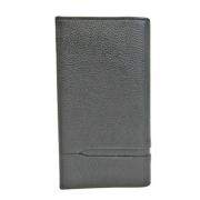 Pre-owned Leather wallets Bvlgari Vintage , Black , Dames