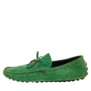 Pre-owned Platte schoenen Louis Vuitton Vintage , Green , Heren