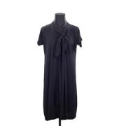 Pre-owned Polyester dresses Yves Saint Laurent Vintage , Black , Dames