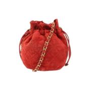 Tweedehands Schoudertas Chanel Vintage , Red , Dames