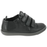 Pre-owned Leather sneakers Louis Vuitton Vintage , Black , Dames