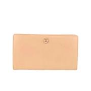 Goede staat Pre-owned Leren Portemonnees Chanel Vintage , Pink , Dames