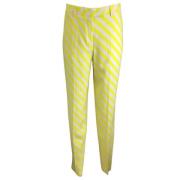 Pre-owned Fabric bottoms Dries van Noten Pre-owned , Yellow , Dames