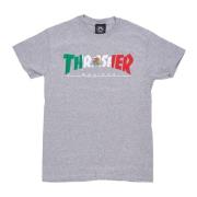 T-Shirts Thrasher , Gray , Heren