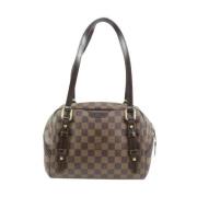 Tweedehands schoudertas Louis Vuitton Vintage , Brown , Dames