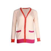 Pre-owned Cashmere outerwear Celine Vintage , Orange , Dames