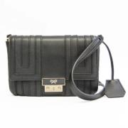 Pre-owned Leather shoulder-bags Anya Hindmarch Pre-owned , Black , Dam...