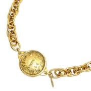 Gouden Metalen Ketting, Tweedehands Chanel Vintage , Yellow , Dames