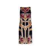 Pre-owned Silk dresses Gucci Vintage , Multicolor , Dames